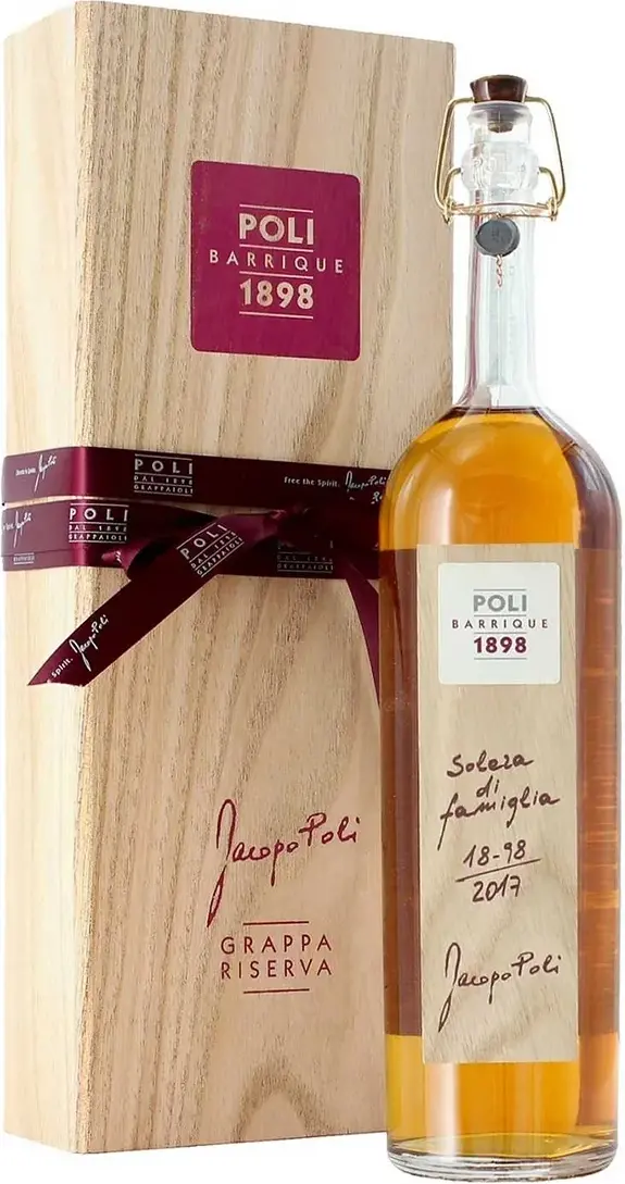 Poli Grappa Barrique Solera di Famiglia 55% Vol. 0,7l