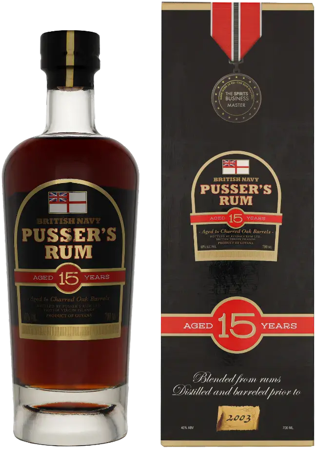 Pusser Pusser's Nelson's Blood 15 Years Old 40% Vol. 0,7l in Giftbox
