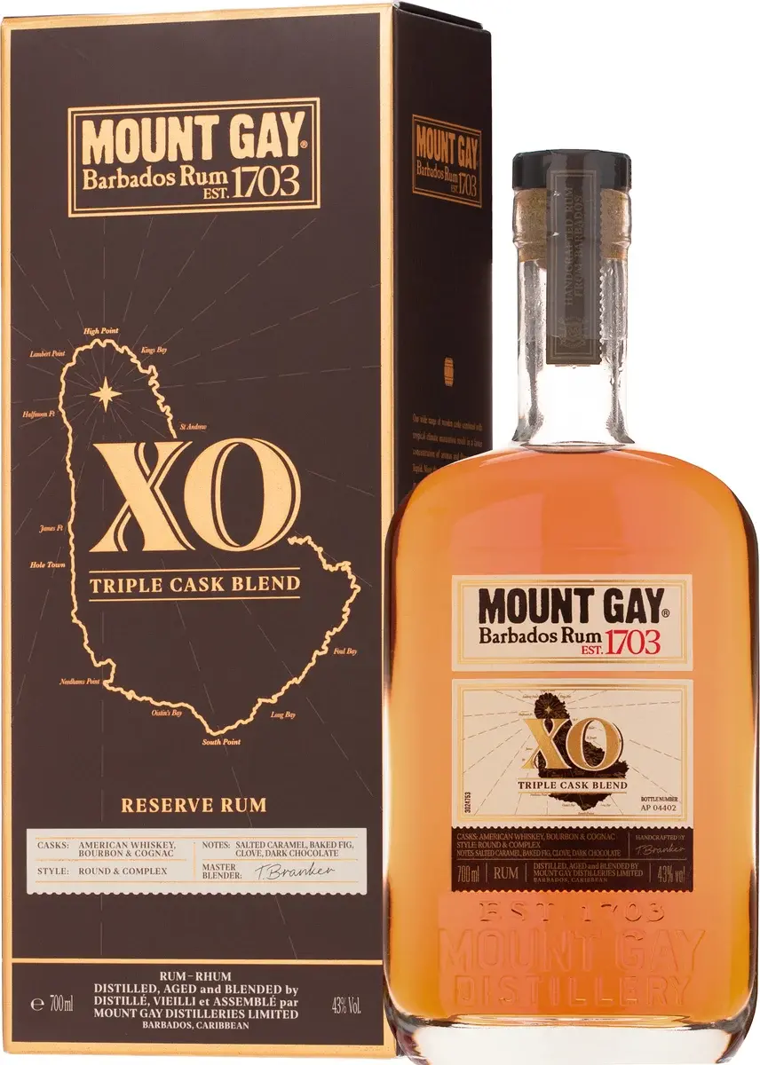 Mount Gay XO 43% Vol. 0,7l in Giftbox