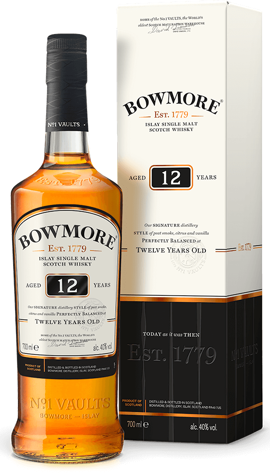 Bowmore 12 Year Old 40% Vol. 0,7l