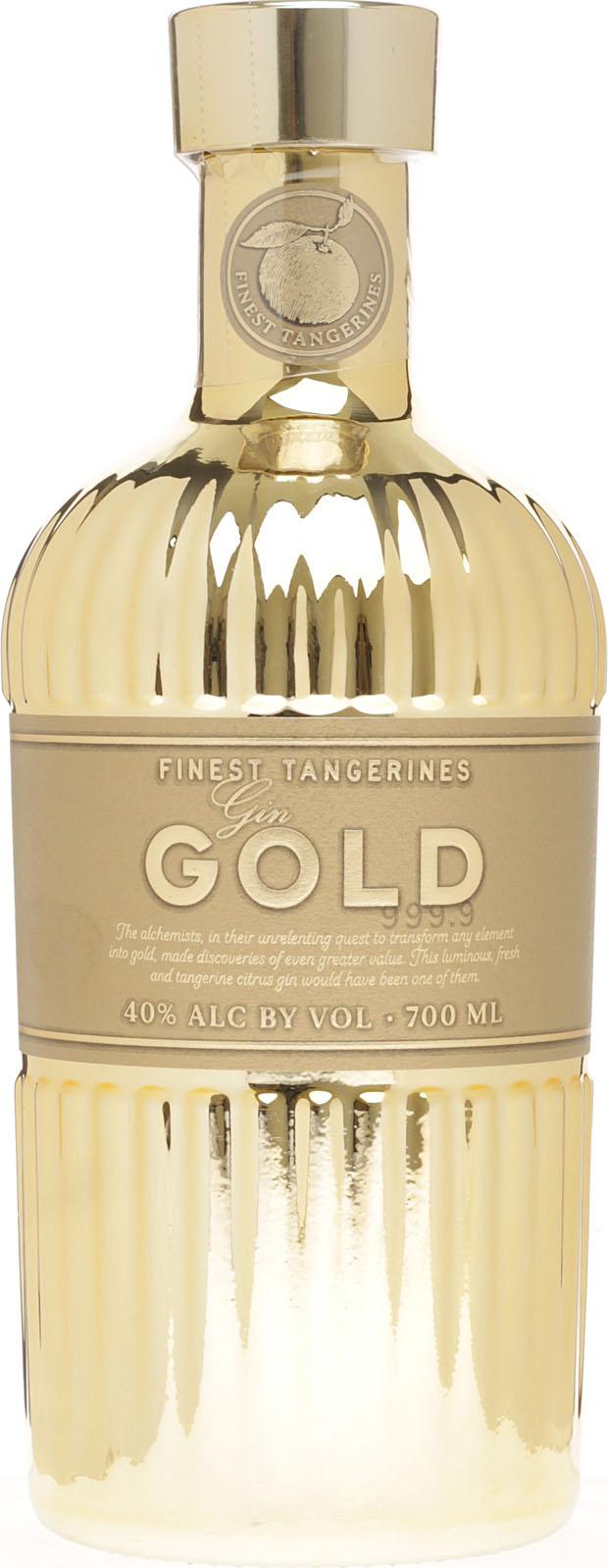 Gold 999.9 Finest Tangerines Gin 40% Vol. 0,7l
