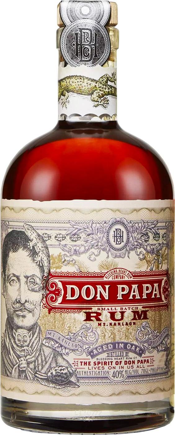 Don Papa 7 Years Old Small Batch Rum 40% Vol. 0,7l