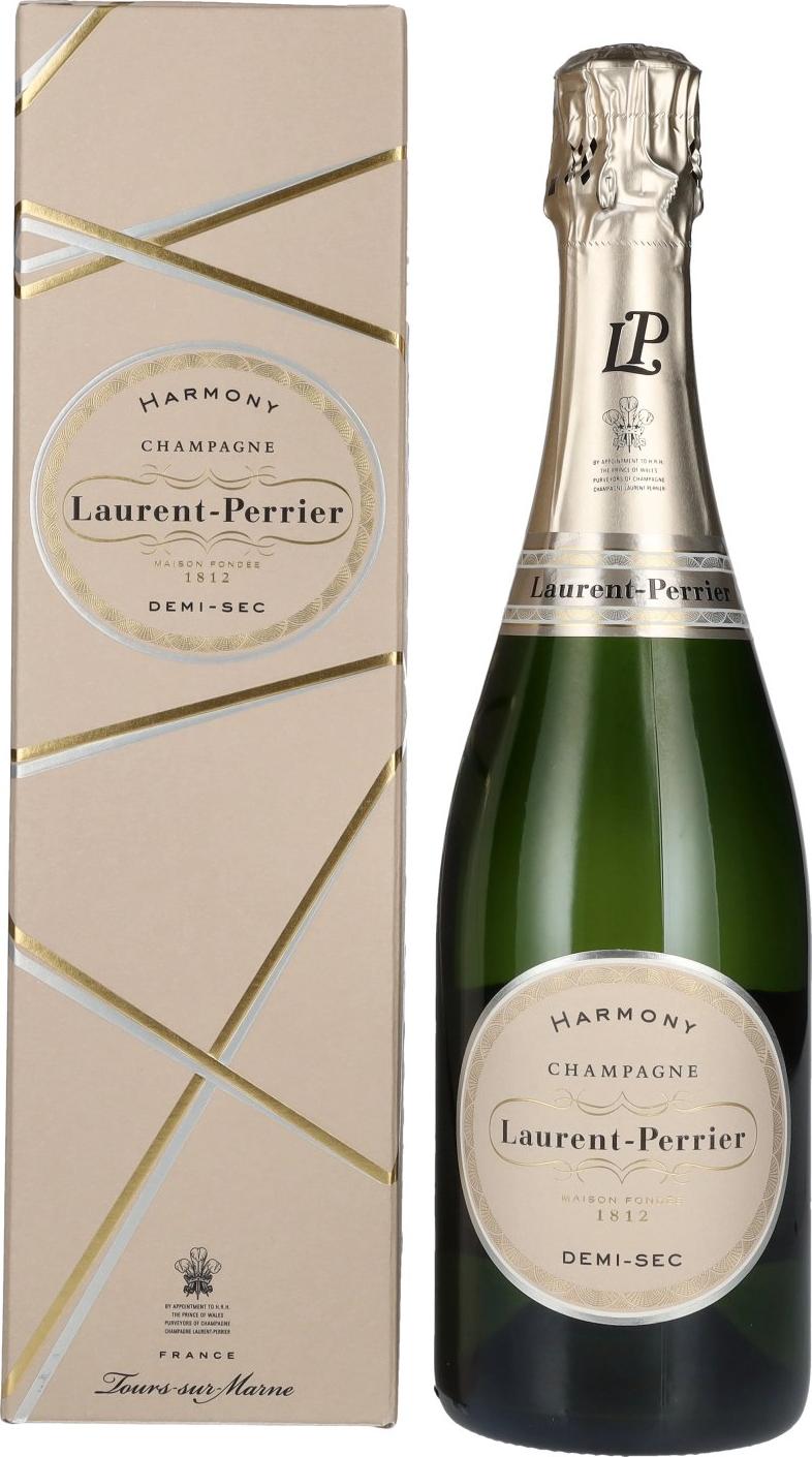 Laurent-Perrier HARMONY Demi-Sec Champagne 12% Vol. 0,75l in Giftbox