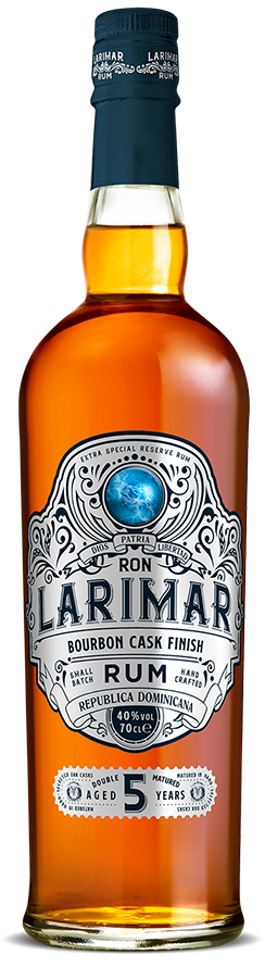 Ron Larimar 5 Years Old Small Batch Rum Bourbon Cask Finish 40% Vol. 0,7l