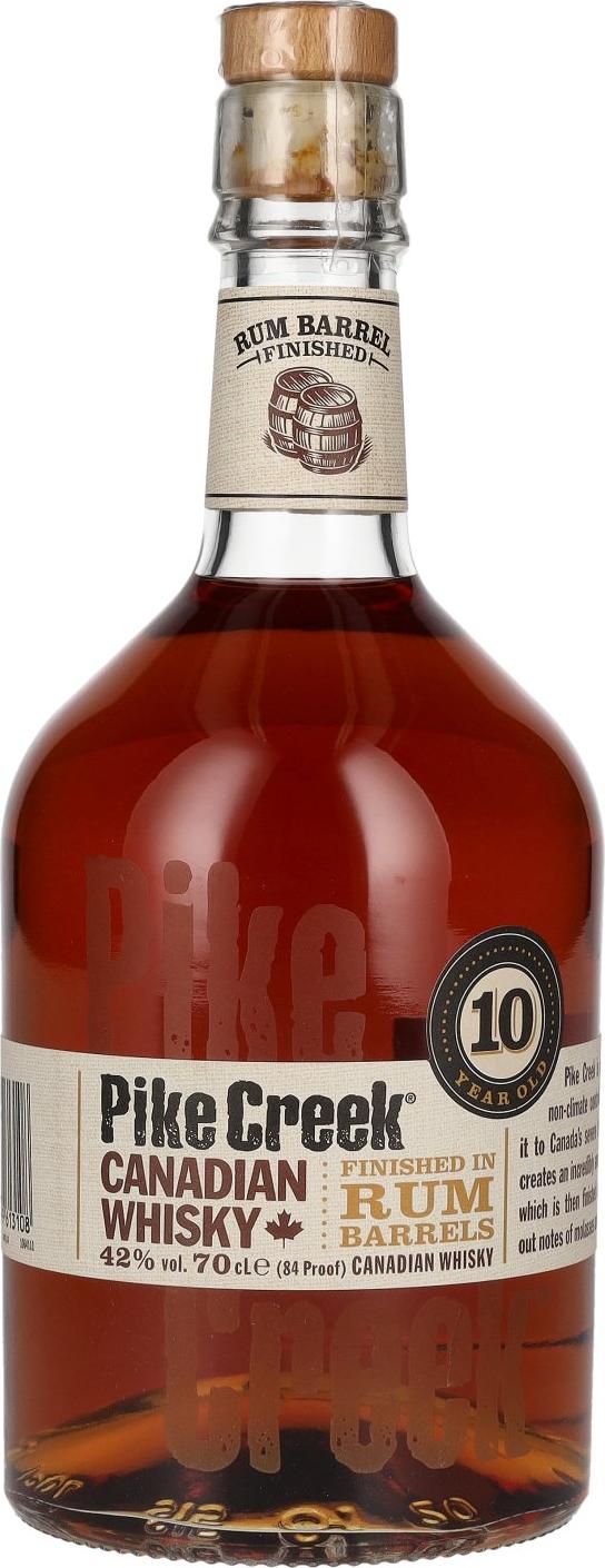 Pike Creek 10 Years Old Canadian Whisky 42% Vol. 0,7l