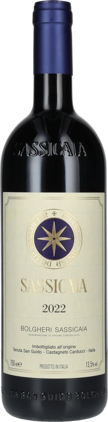 Tenuta San Guido Bolgheri Sassicaia DOC 2022 13.5% Vol. 0,75l