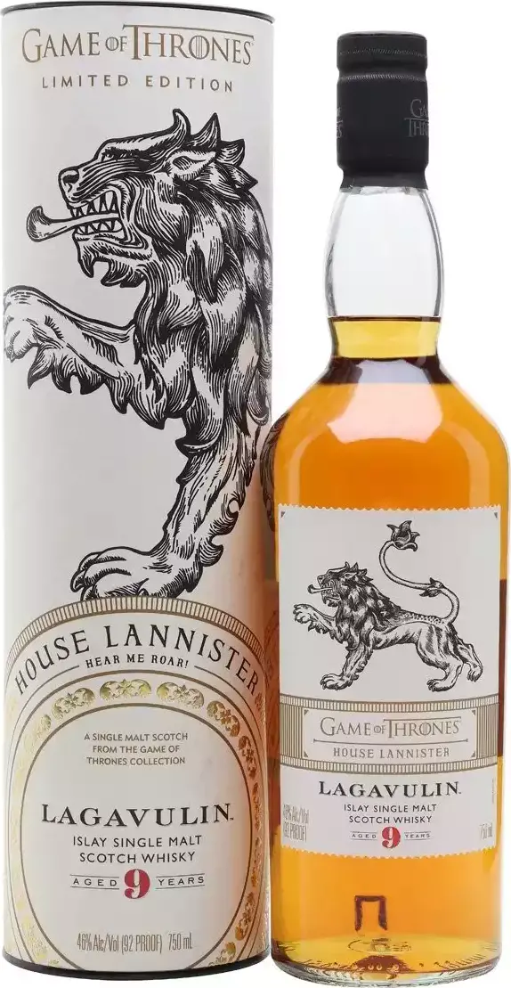 Lagavulin 9 Years Old GAME OF THRONES House Lannister 46% Vol. 0,7l
