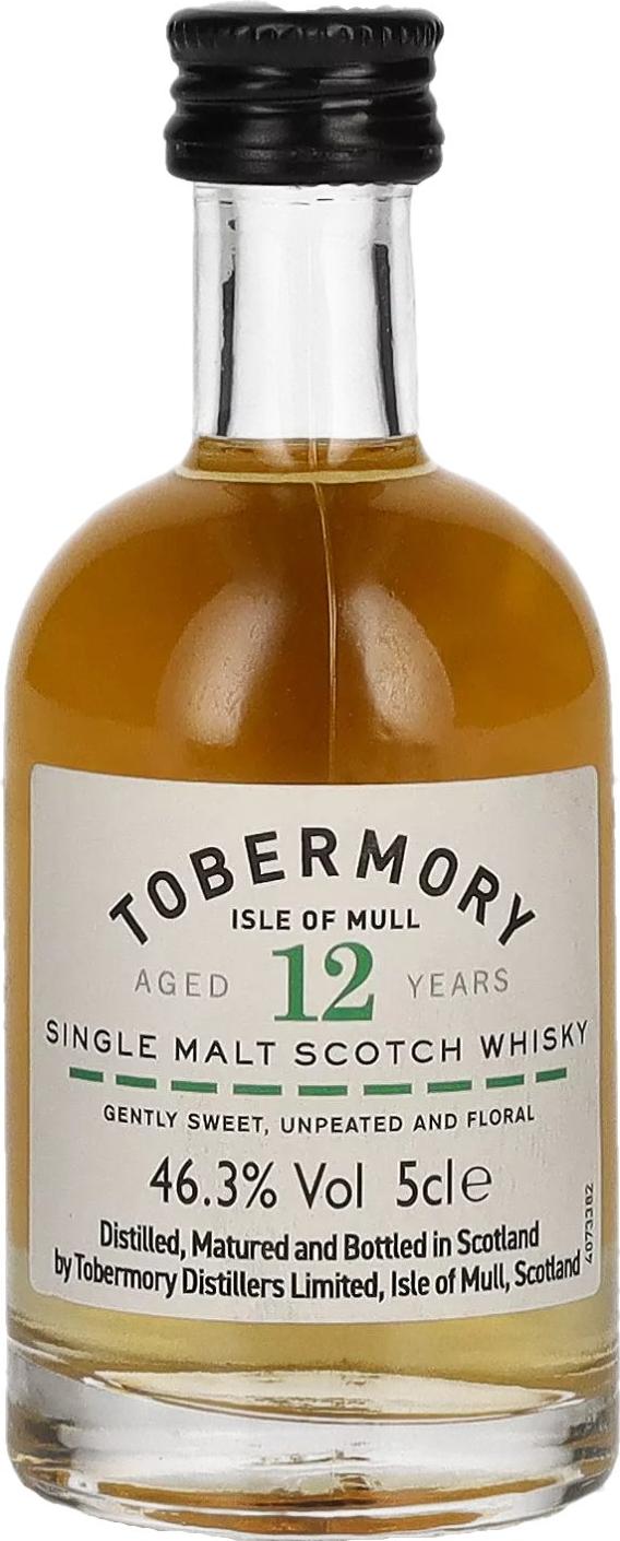 Tobermory 12 Years Old Single Malt Scotch Whisky 46,3% Vol. 0,05l (Mini)