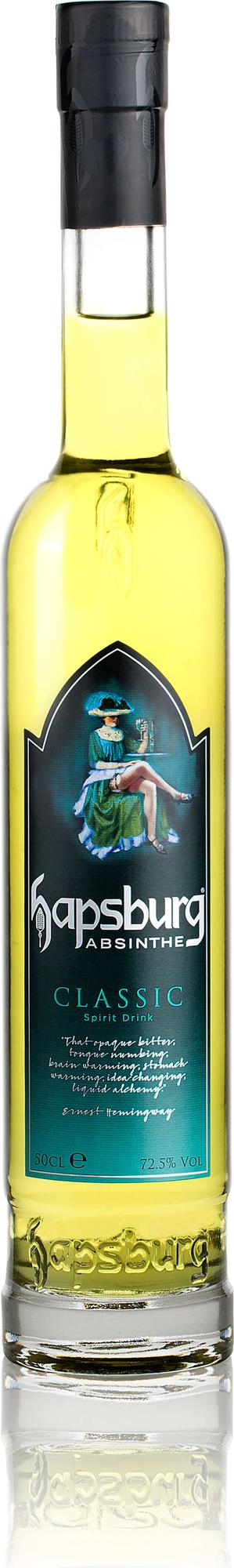 Hapsburg Absinthe CLASSIC Absinthe 72,5% Vol. 0,5l