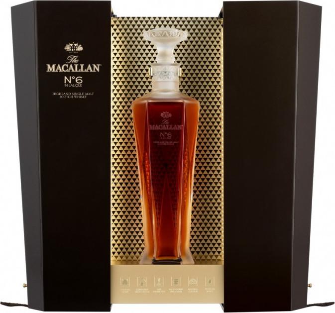 The Macallan No. 6 in Lalique Decanter 43% Vol. 0,7l in Giftbox