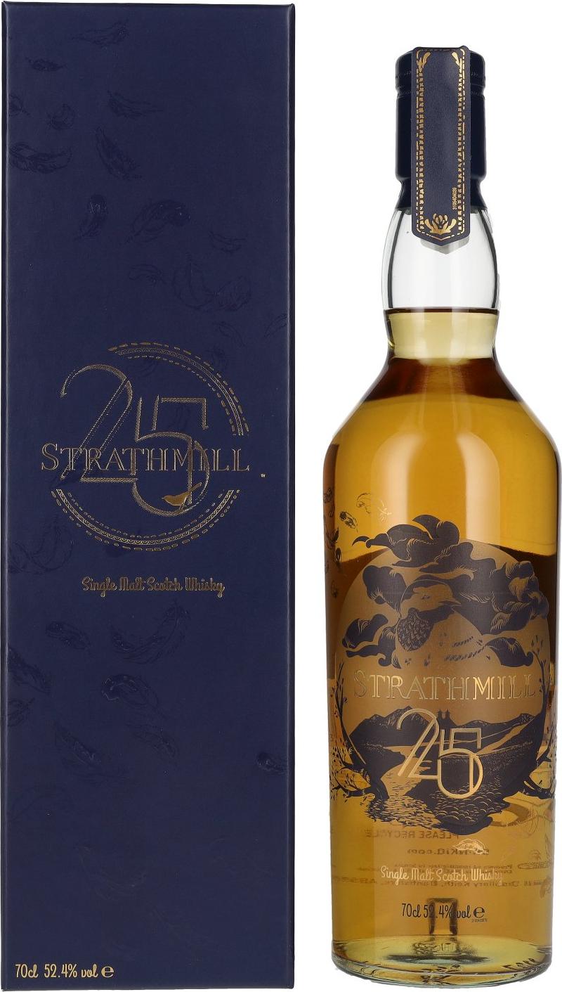 Strathmill Distillery Strathmill 25 Years Old Natural Cask Strength 52,4% Vol. 0,7l in Giftbox