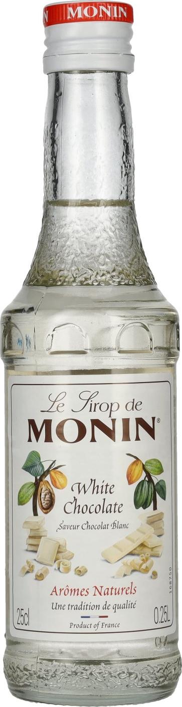 Le Sirop de MONIN WHITE CHOCOLATE 0,25l