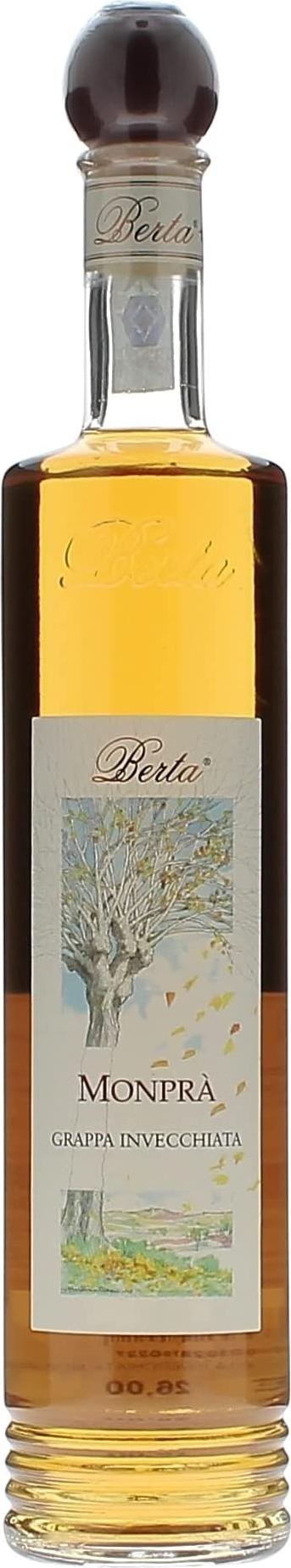 Berta Grappa Monprà 40% Vol. 0,7l