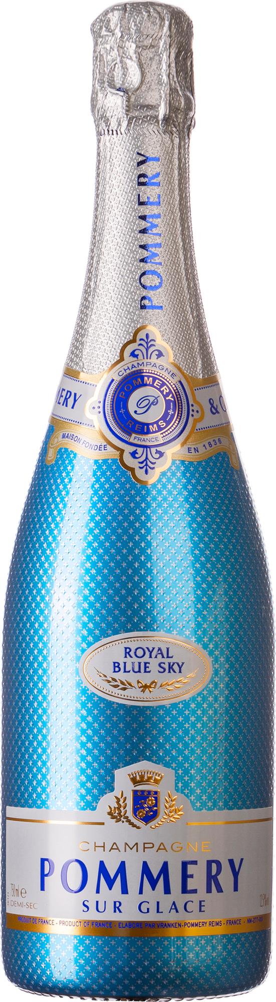 Pommery Royal Blue Sky Champagne 12,5% Vol. 0,75l