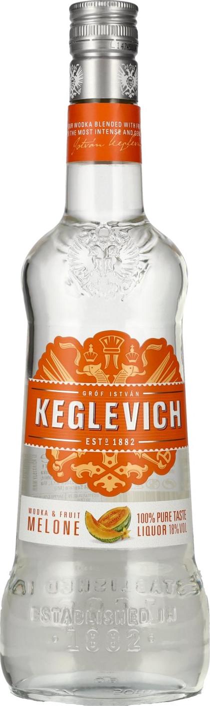 Keglevich with Pure Vodka & Pure Fruit MELONE 18% Vol. 0,7l
