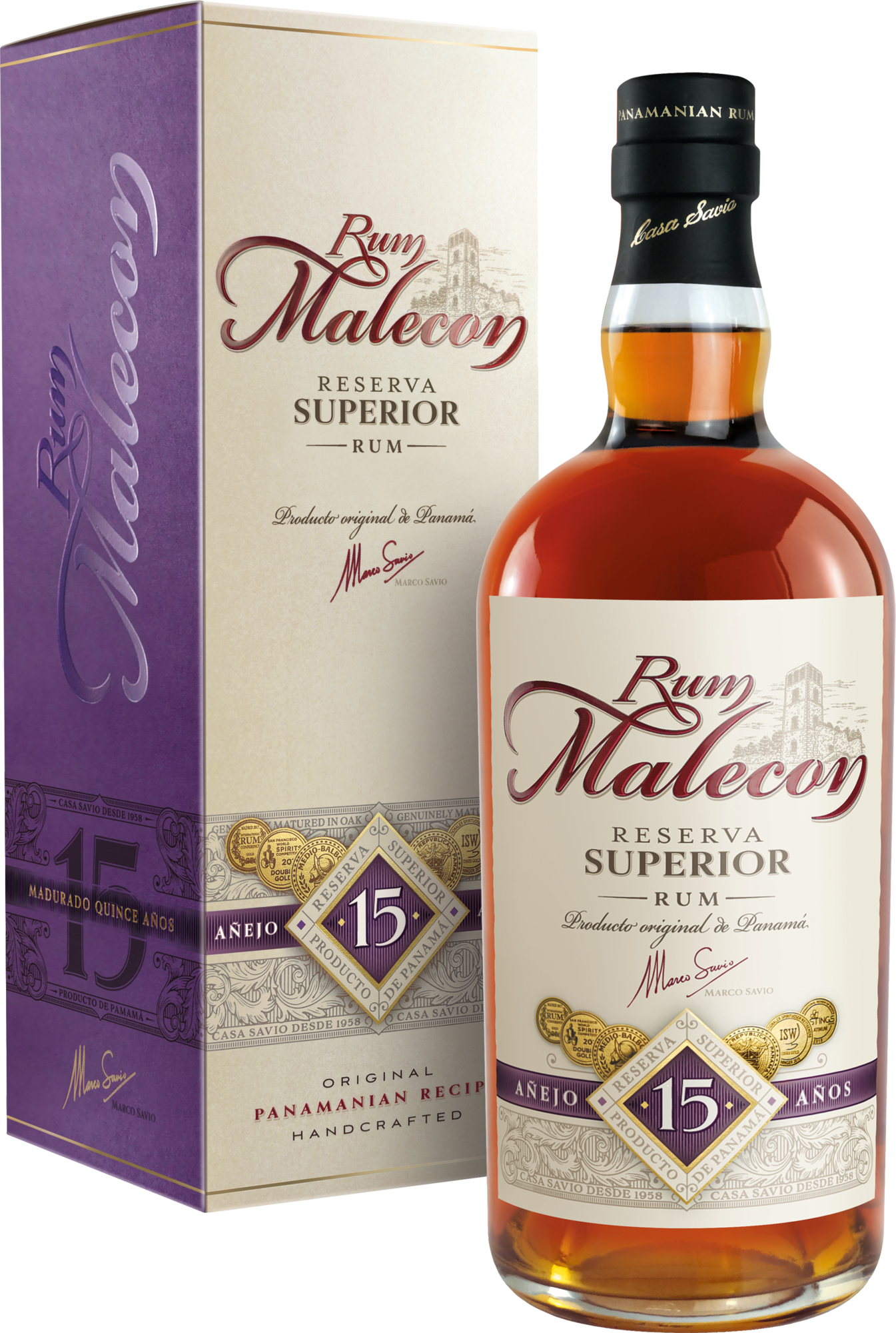 Rum Malecon 15 Years Reserva Superior 40% Vol. 0,7l in Giftbox