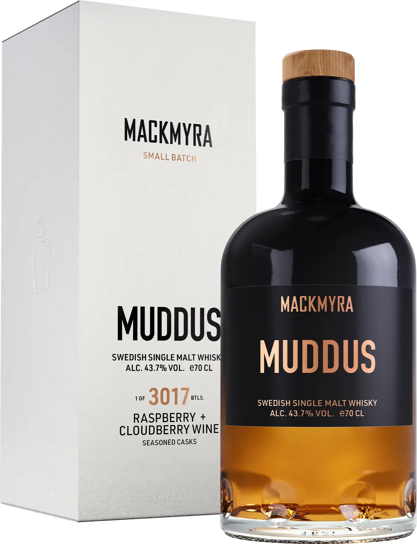 Mackmyra MUDDUS 43,7% Vol. 0,7l
