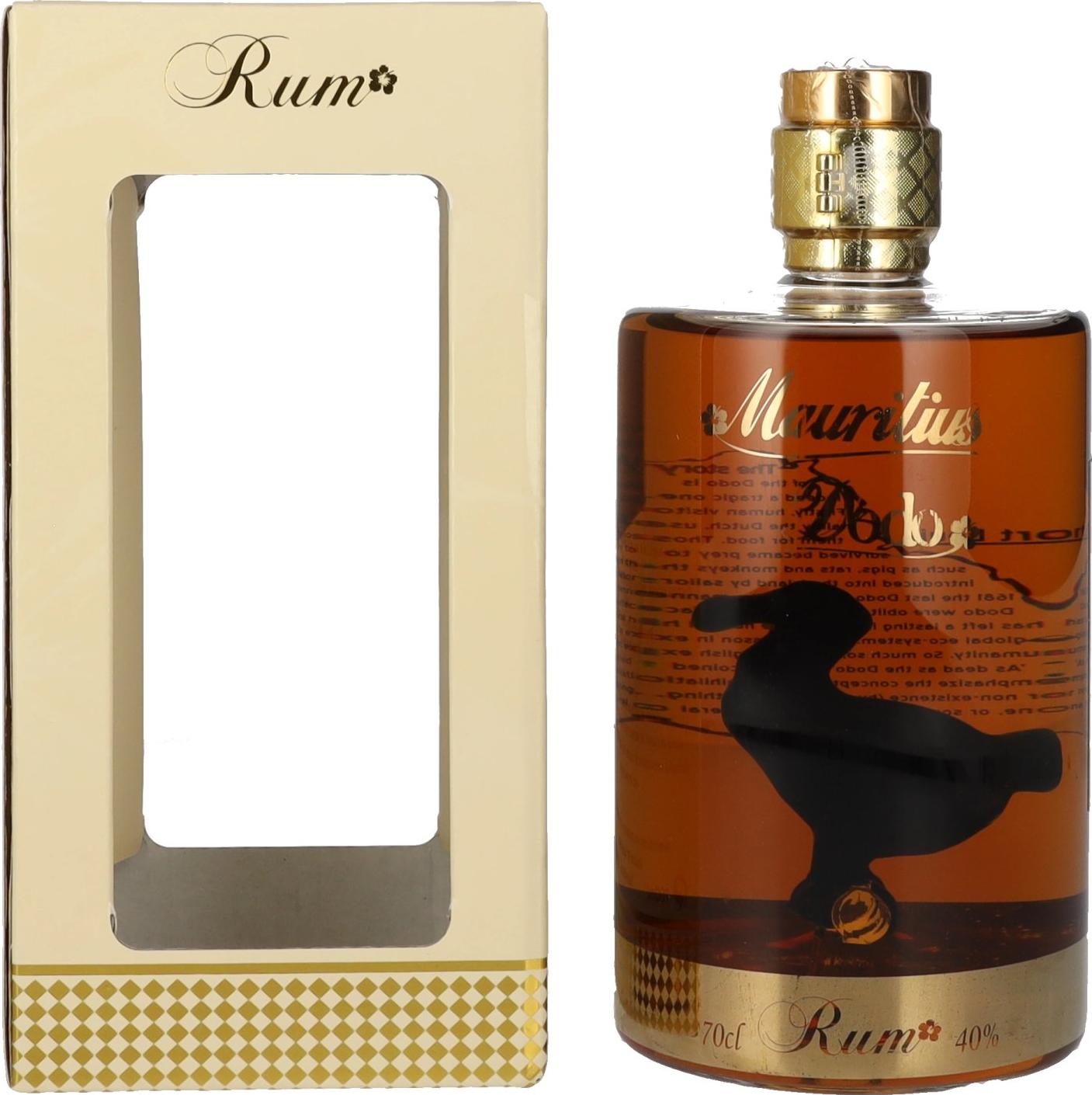 Mauritius Dodo Gold Rum 40% Vol. 0,7l