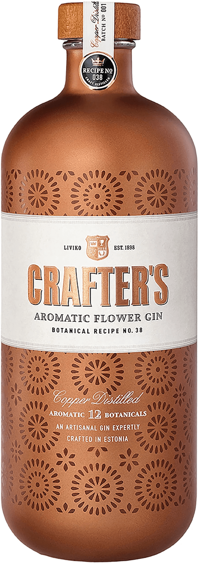Crafter's Aromatic Flower Gin 44,3% Vol. 0,7l