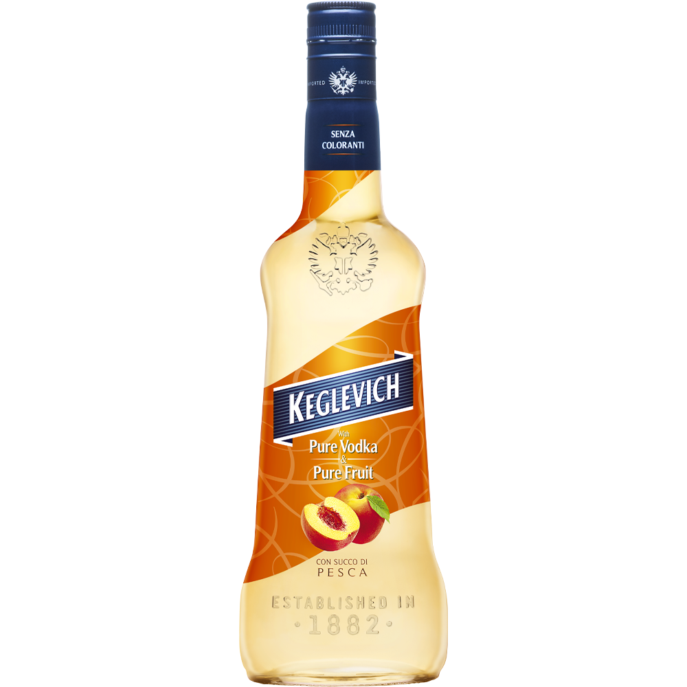 Keglevich Pure Vodka & Pure Fruit PESCA 18% Vol. 0,7l
