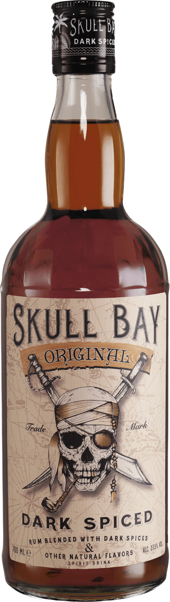 Skull Bay ORIGINAL Dark Spiced 37,5% Vol. 0,7l