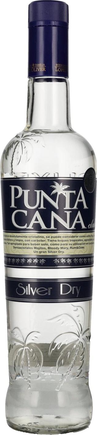 PuntaCana Club Silver Dry Rum 37,5% Vol. 0,7l