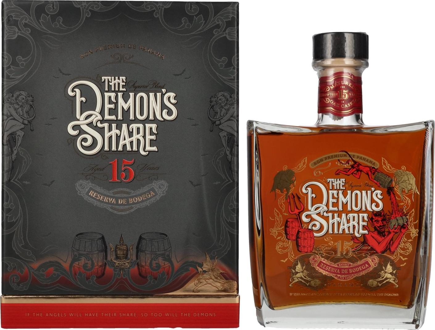The Demon's Share 15 Years Old Reserva de Bodega 43% Vol. 0,7l in Giftbox