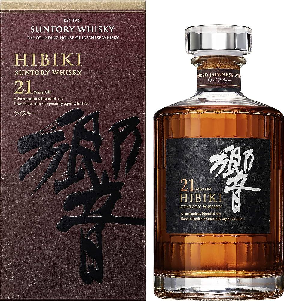Suntory Hibiki 21 Years Old Blended Japanese Whisky 43% Vol. 0,7l in Giftbox