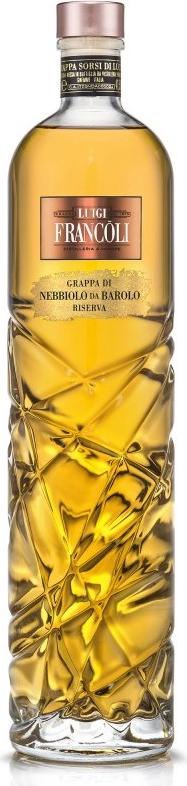 Luigi Francoli Grappa Nebbiolo da Barolo Riserva 41,5% Vol. 0,7l