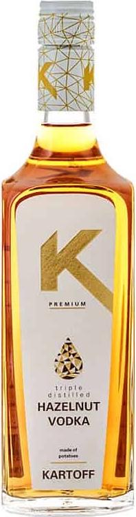 Kartoff Triple Distilled Potato Hazelnut Vodka 38% Vol. 0,7l