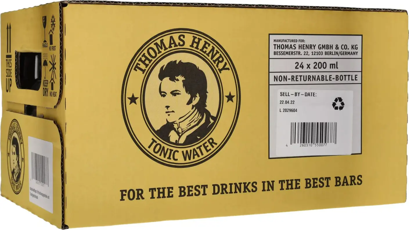 Thomas Henry Tonic Water 24x0,2l
