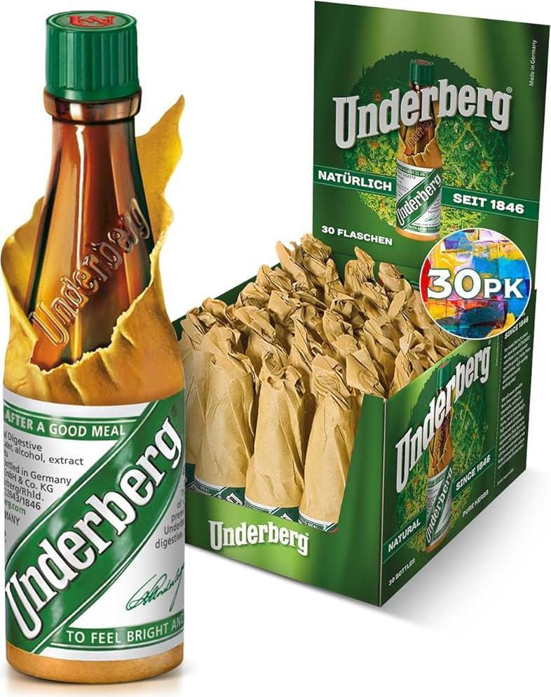 Underberg Natural Herbal Digestif 44% Vol. 30x0,02l
