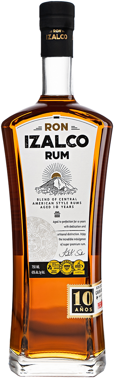 Ron Izalco 10 Años Rum 43% Vol. 0,7l