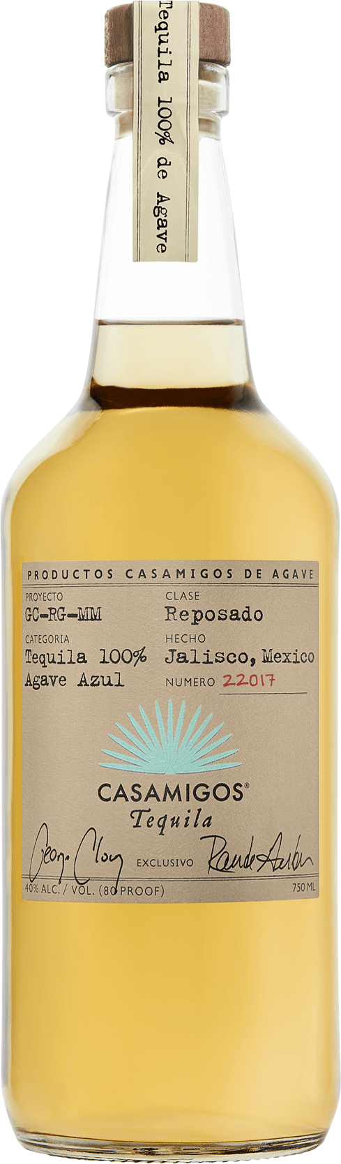 Casamigos Tequila Reposado 40% Vol. 0,7l