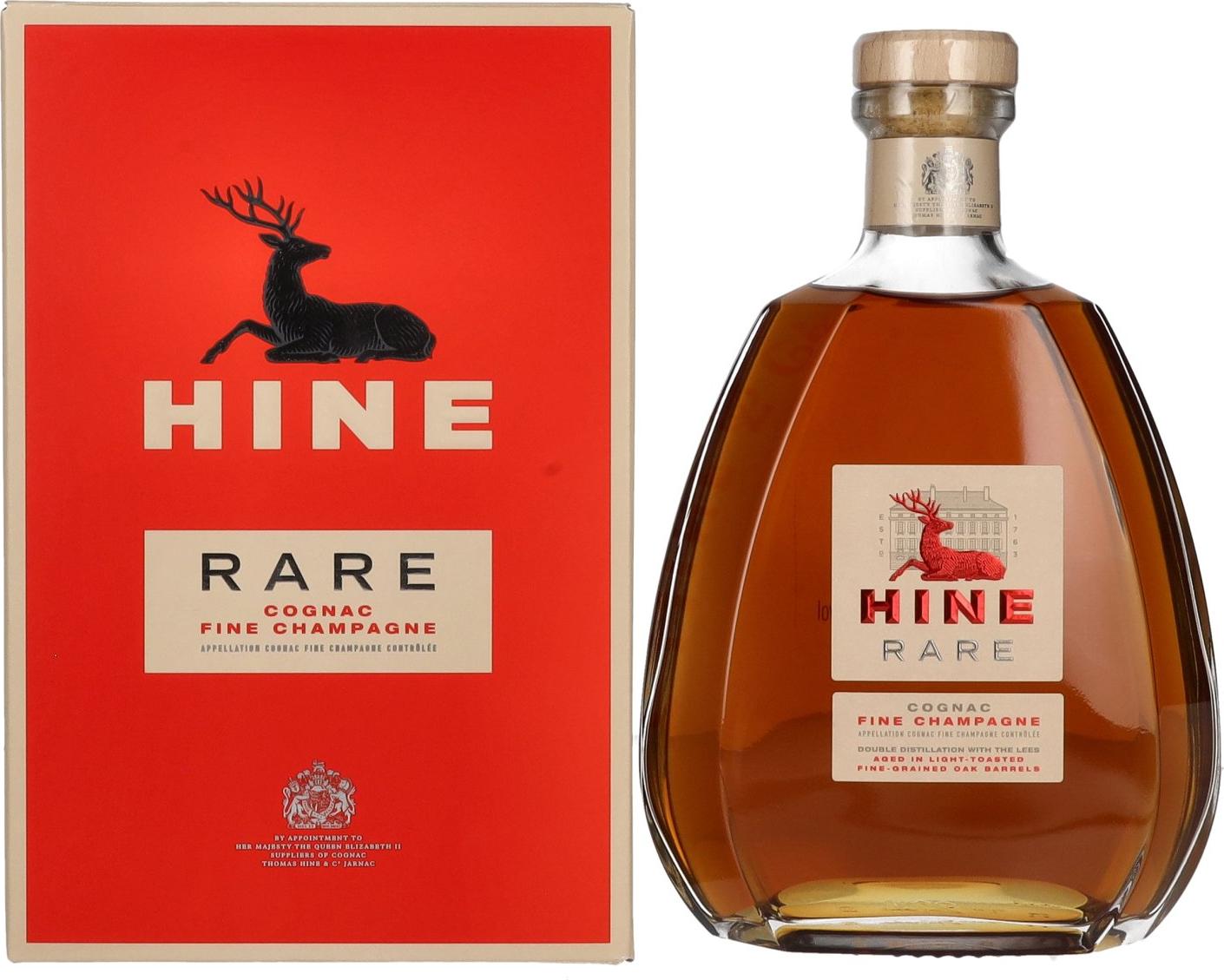 Hine RARE VSOP The Original Fine Champagne Cognac 40% Vol. 0,7l in Giftbox