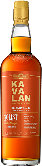 Kavalan SOLIST BRANDY CASK 0,7l in Giftbox
