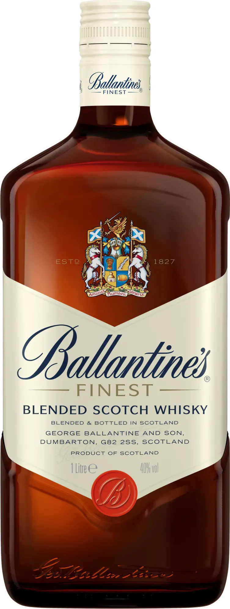 Ballantine's FINEST Blended Scotch Whisky 40% Vol. 1l