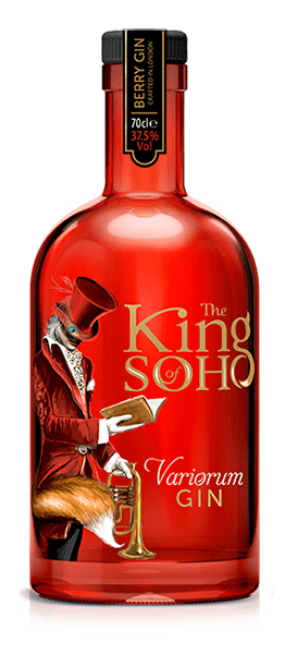 King of Soho The King of Soho Variorum Pink Gin 37,5% Vol. 0,7l