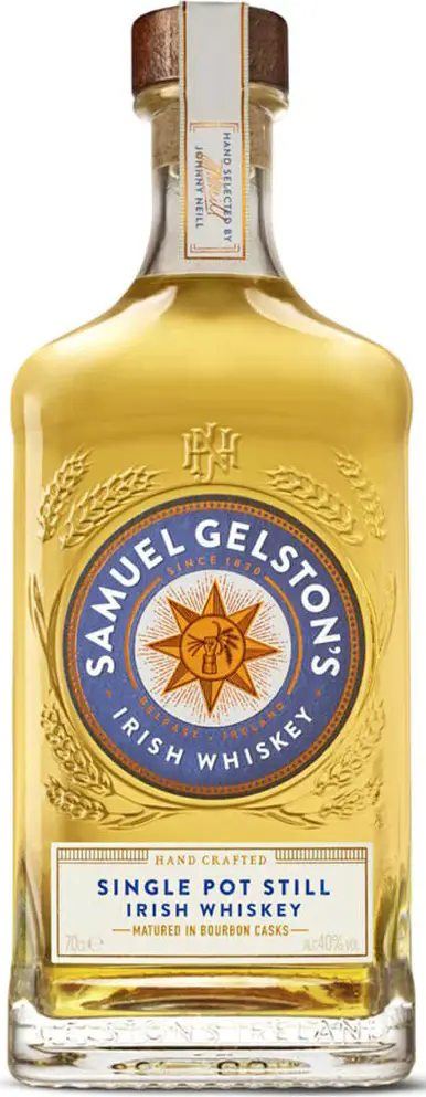 Samuel Gelston's Single Pot Still Irish Whiskey Bourbon Casks 40% Vol. 0,7l