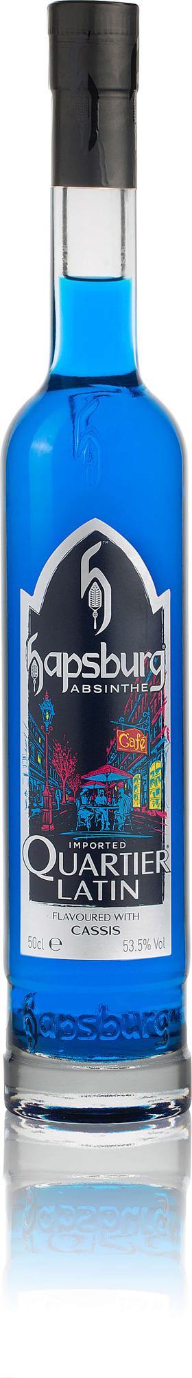 Hapsburg Absinthe QUARTIER LATIN Flavoured with CASSIS 53,5% Vol. 0,5l