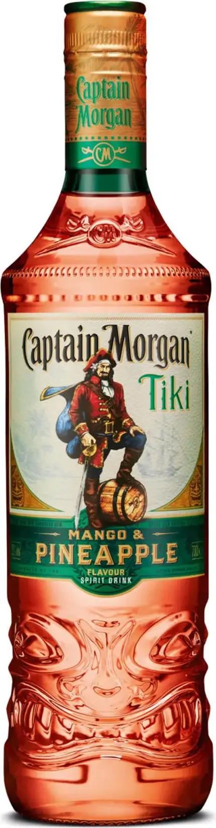 Captain Morgan Tiki Mango & Pineapple Spirit Drink 25% Vol. 0,7l