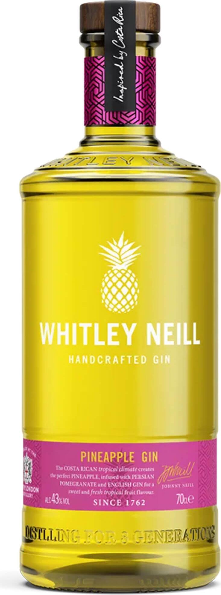 Whitley Neill PINEAPPLE GIN 43% Vol. 0,7l