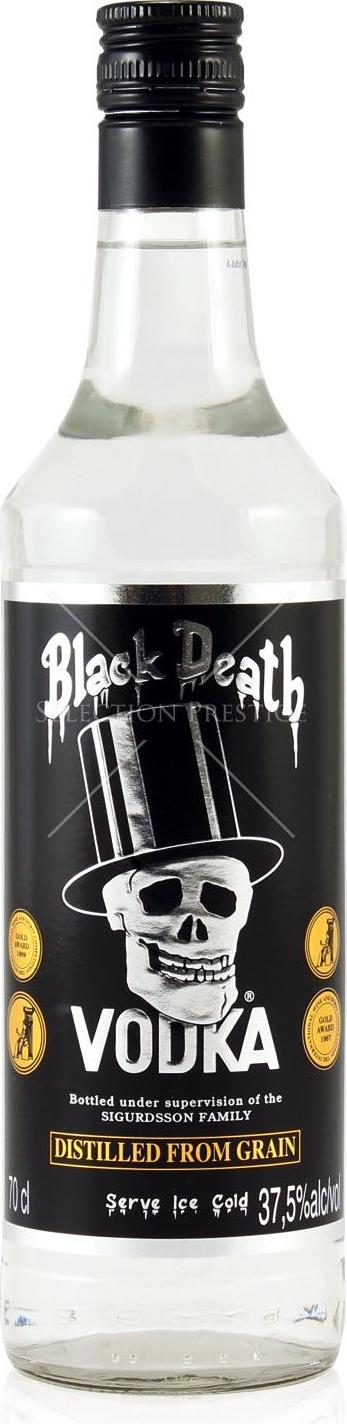 Black Death Vodka 37,5% Vol. 0,7l