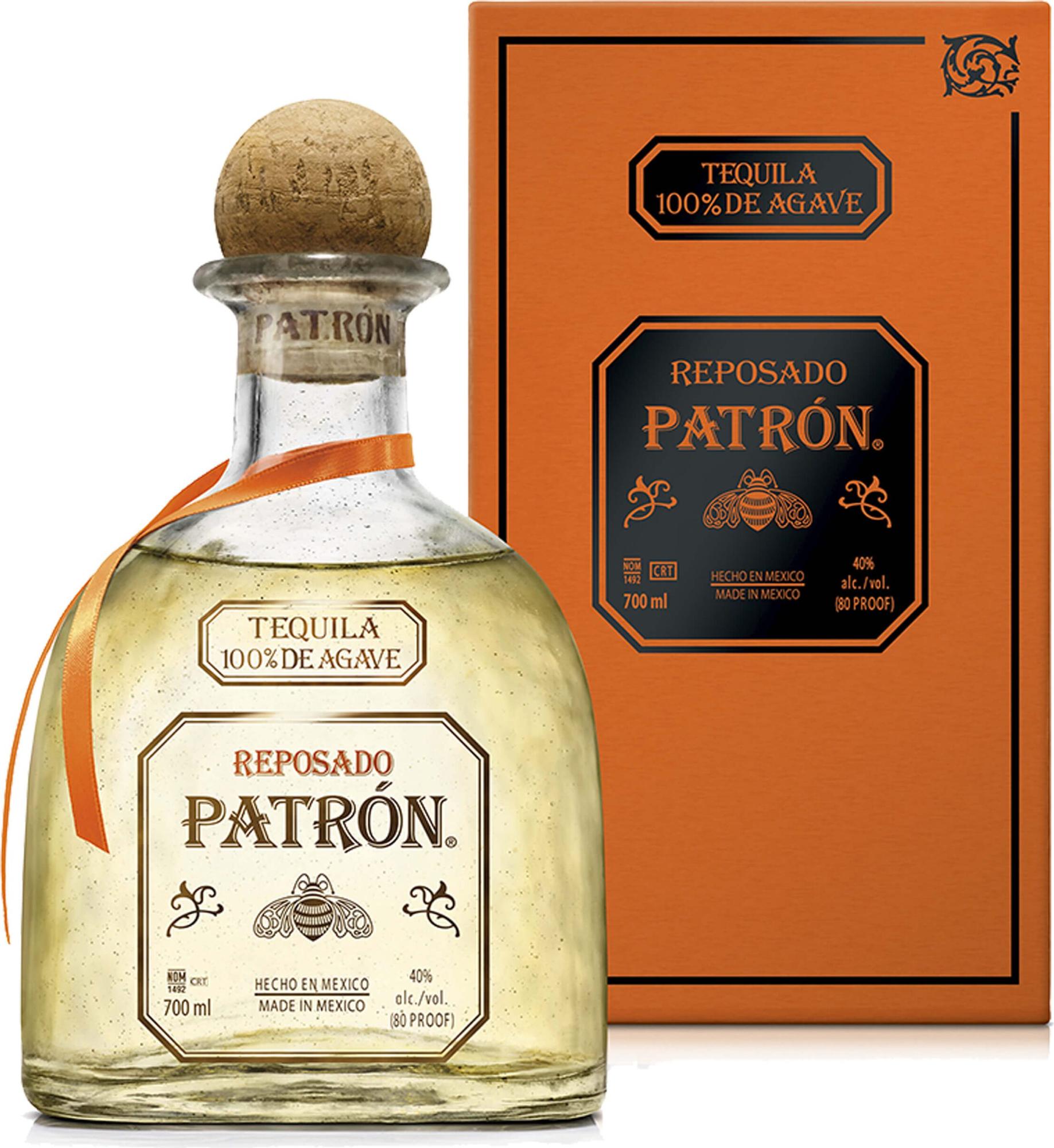 Patrón Tequila Reposado 40% Vol. 0,7l in Giftbox