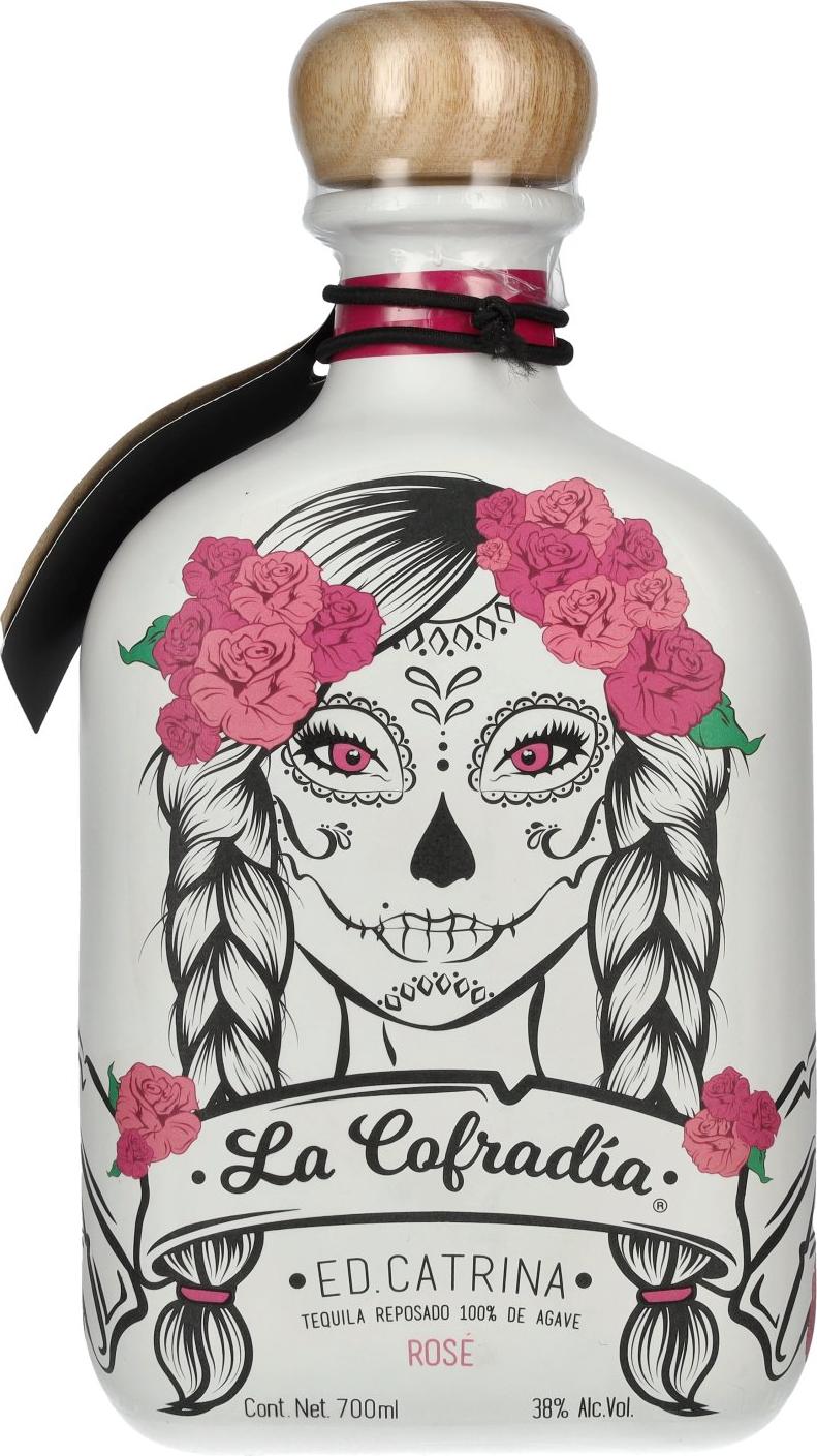 La Cofradia ED. CATRINA Tequila Rosé Reposado 100% de Agave 38% Vol. 0,7l