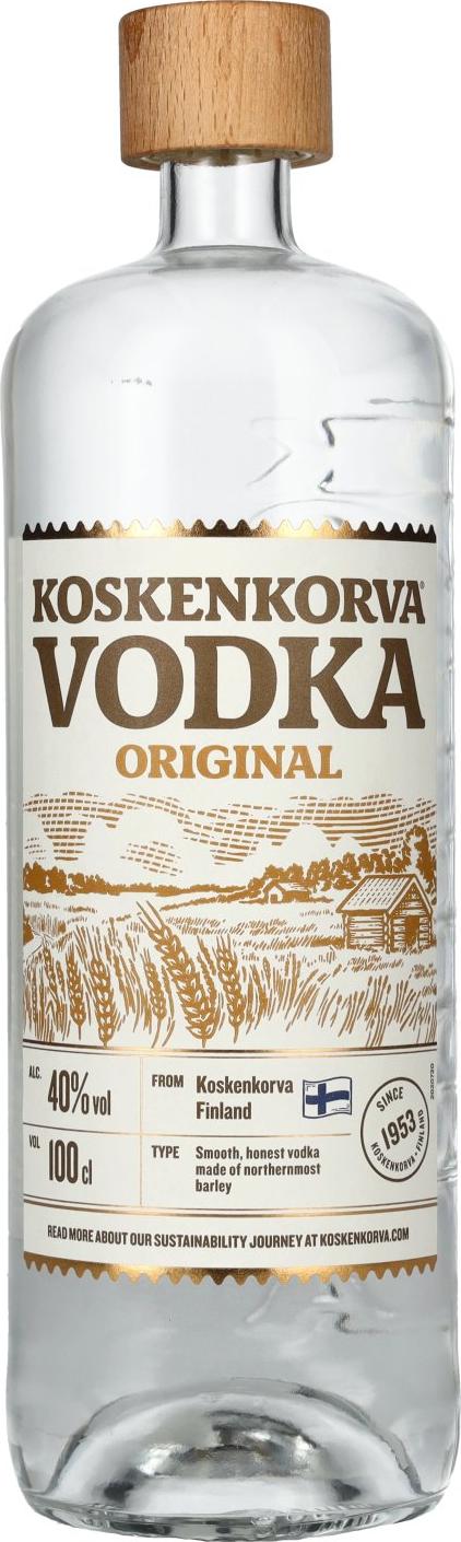 Koskenkorva Vodka ORIGINAL 40% Vol. 1l
