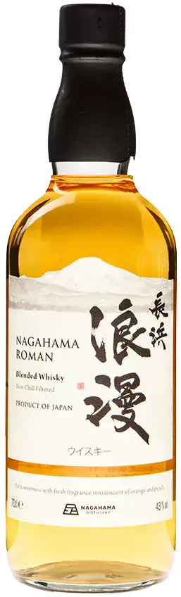 Nagahama Roman Blended Whisky 43% Vol. 0,7l in Giftbox