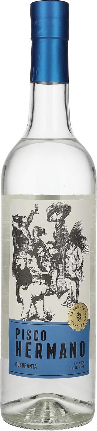 Pisco Hermano Puro Quebranta 42% Vol. 0,7l