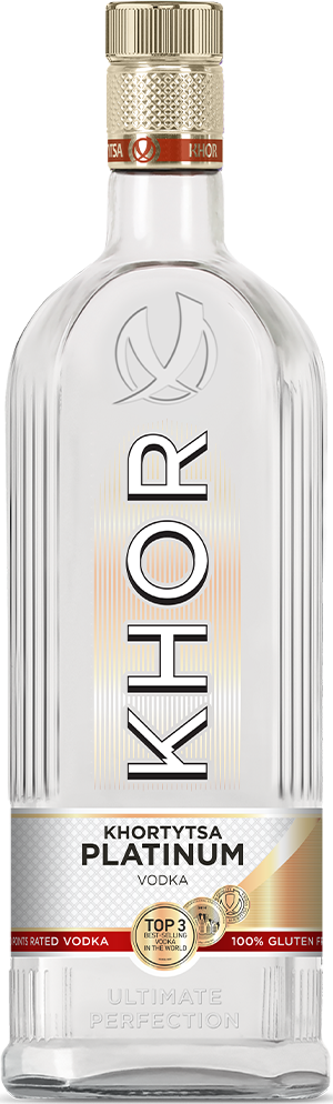 KHOR PLATINUM Vodka 40% Vol. 1l