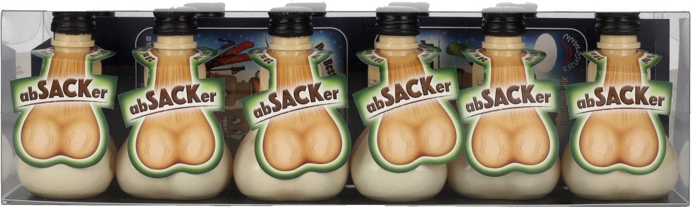 Krugmann abSACKer Hazelnut Liqueur 20% Vol. 12x0,02l PET